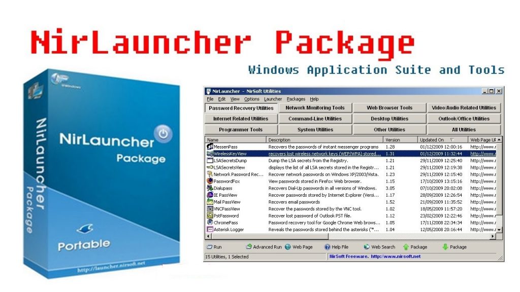 NirLauncher Rus 1.30.8 download the new version for iphone