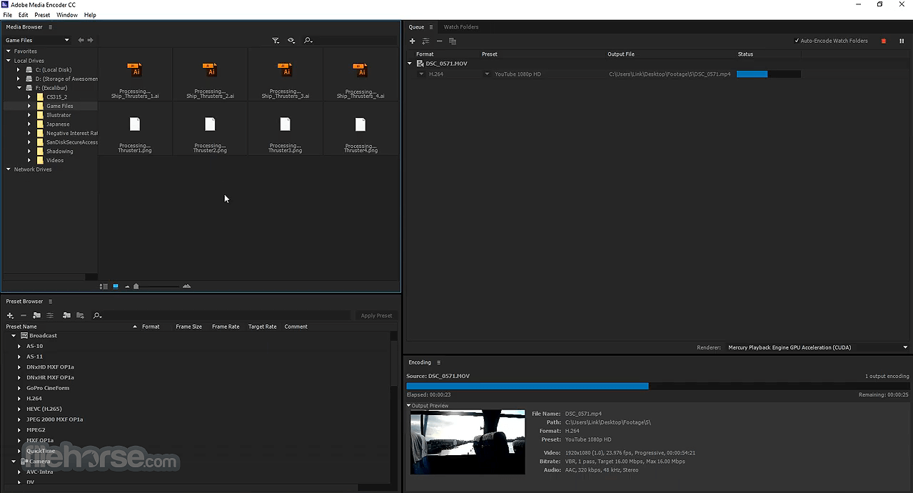 Adobe Media Encoder 2024 v24.0.0.54 download the new version for windows