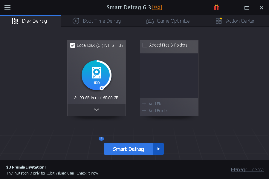 iobit smart defrag 6 pro serial key