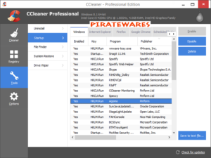 is ccleaner pro license only a year