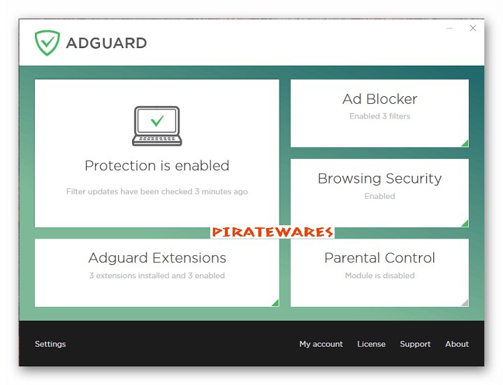 filelinked code for adguard premium