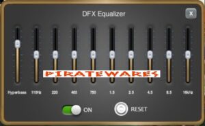 DFX Audio Enhancer 15.5 Crack Screenshot