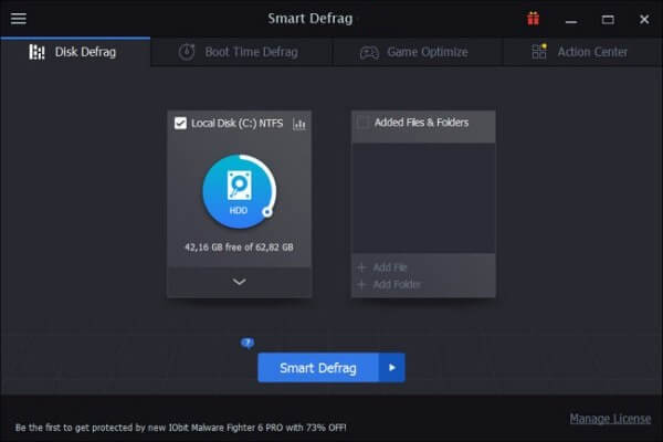 IObit Smart Defrag Pro 8.4.0.259 Key With Activation Key 2023
