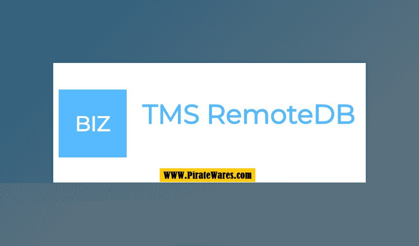 TMS RemoteDB V2.16 Free Download With Key Lifetime 2023