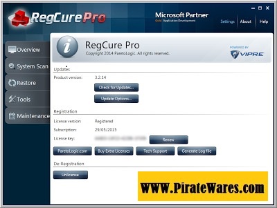 RegCure Pro 2023 License Key Free Download 2023
