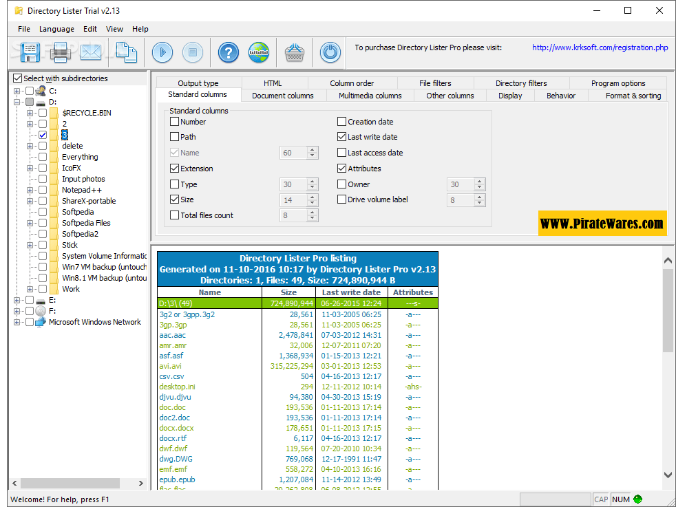 Directory Lister Pro V4.52 Key Full Activated Offline Installer 2023