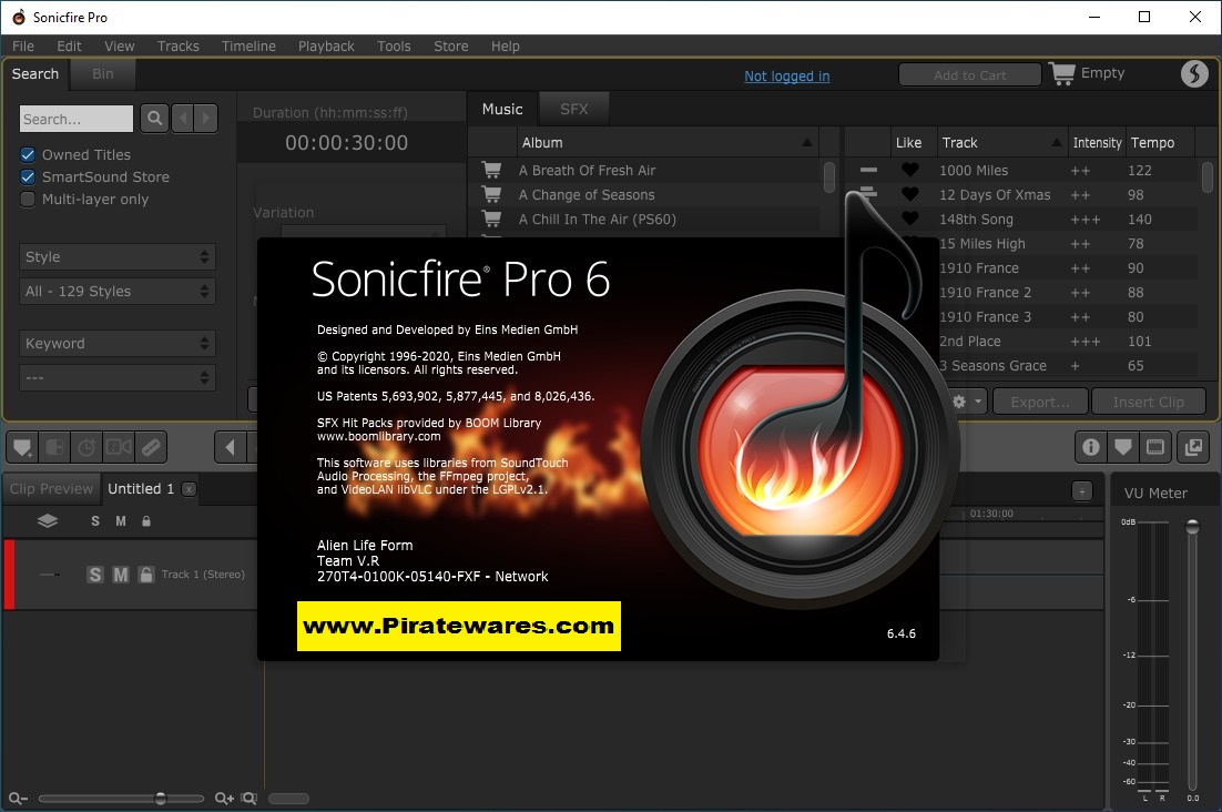 SmartSound SonicFire Pro v6.6.9 Serial Number Download 2023