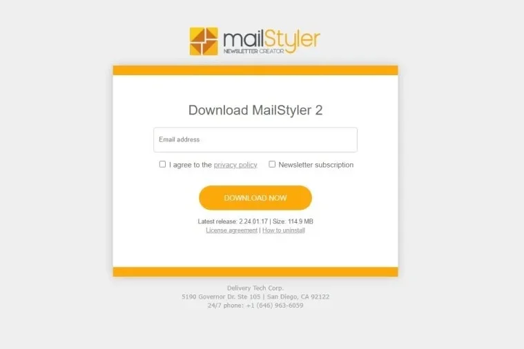 MailStyler Newsletter Creator Pro1