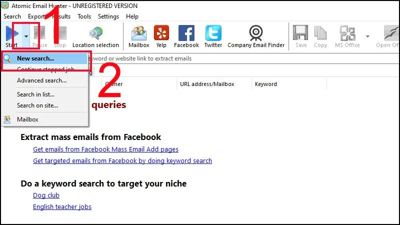 Atomic Email Hunter1